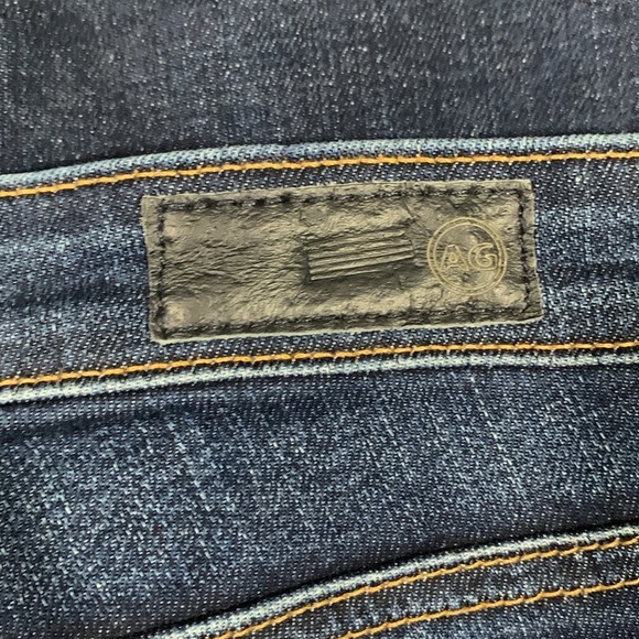 AG ADRIANO GOLDSCMIED “The Harper” Essential Straight DarkWash Straight Jeans - Picture 4 of 12